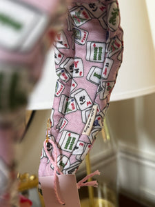 Mahjong print headband