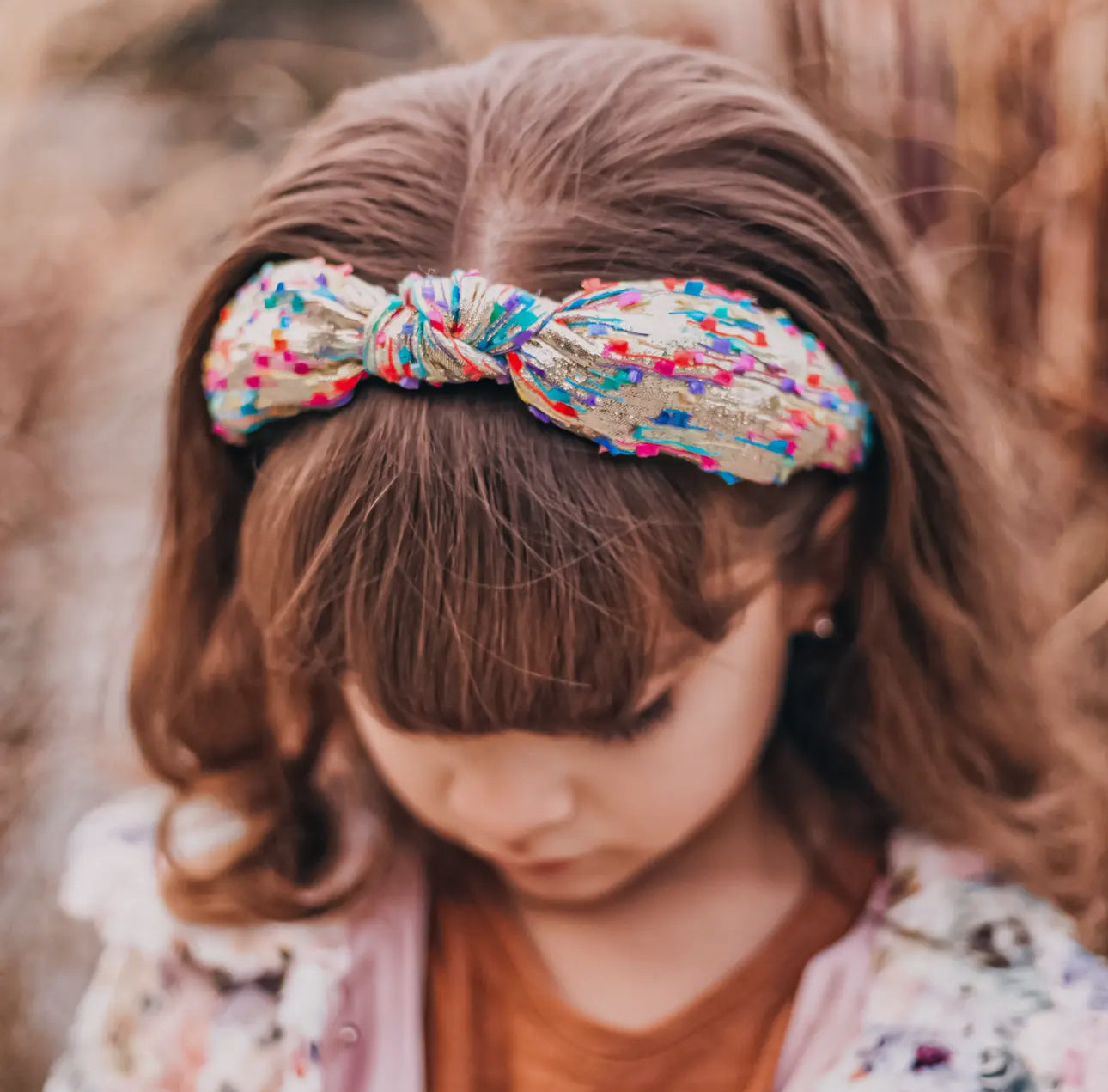 Kids Gold Confetti headband