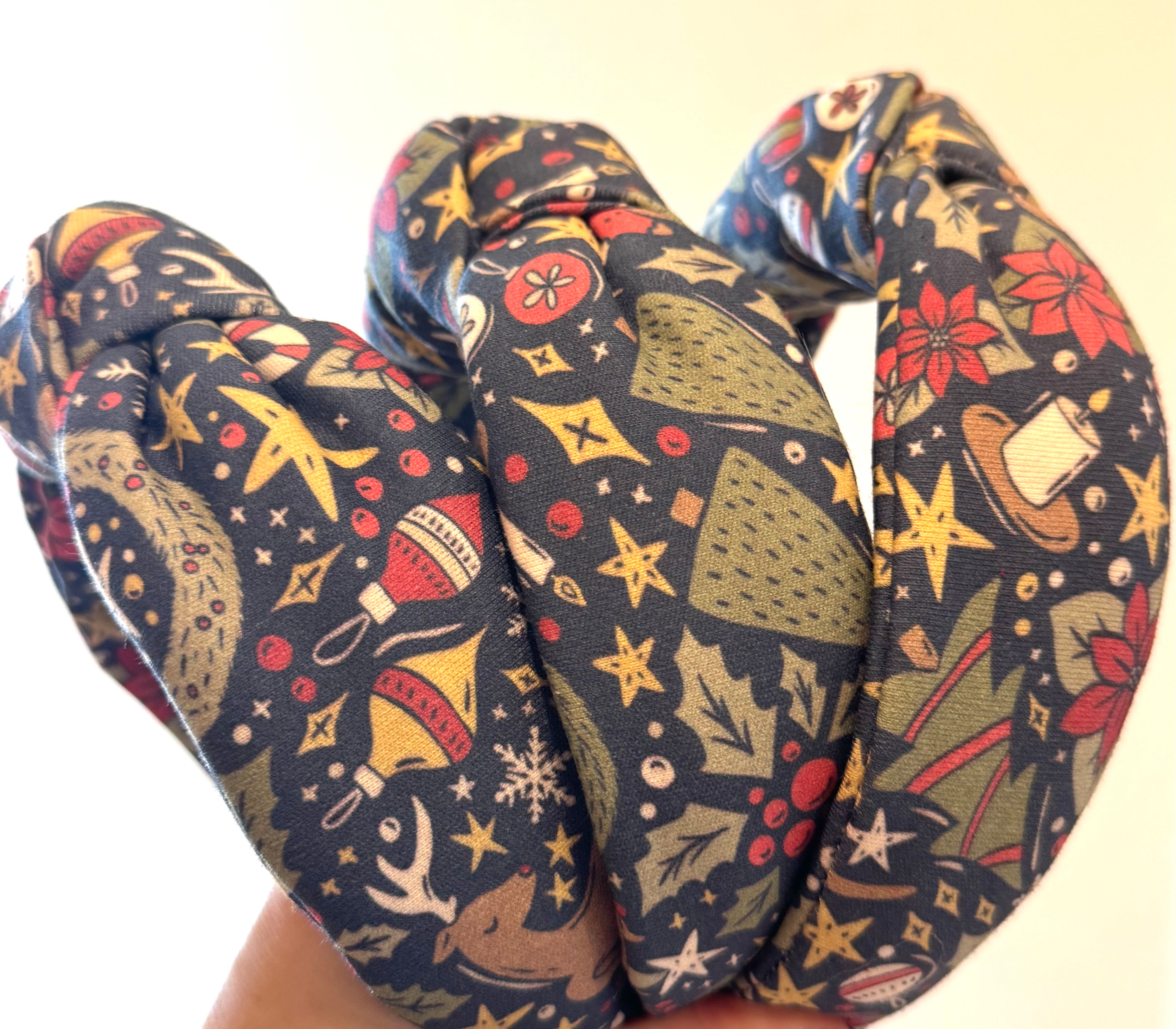 Very Maximalist Christmas headband