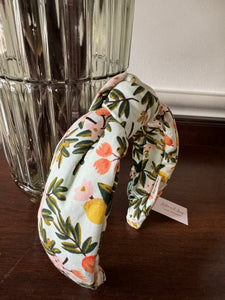 Citrus Floral knotted headband