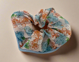 Floral scrunchies