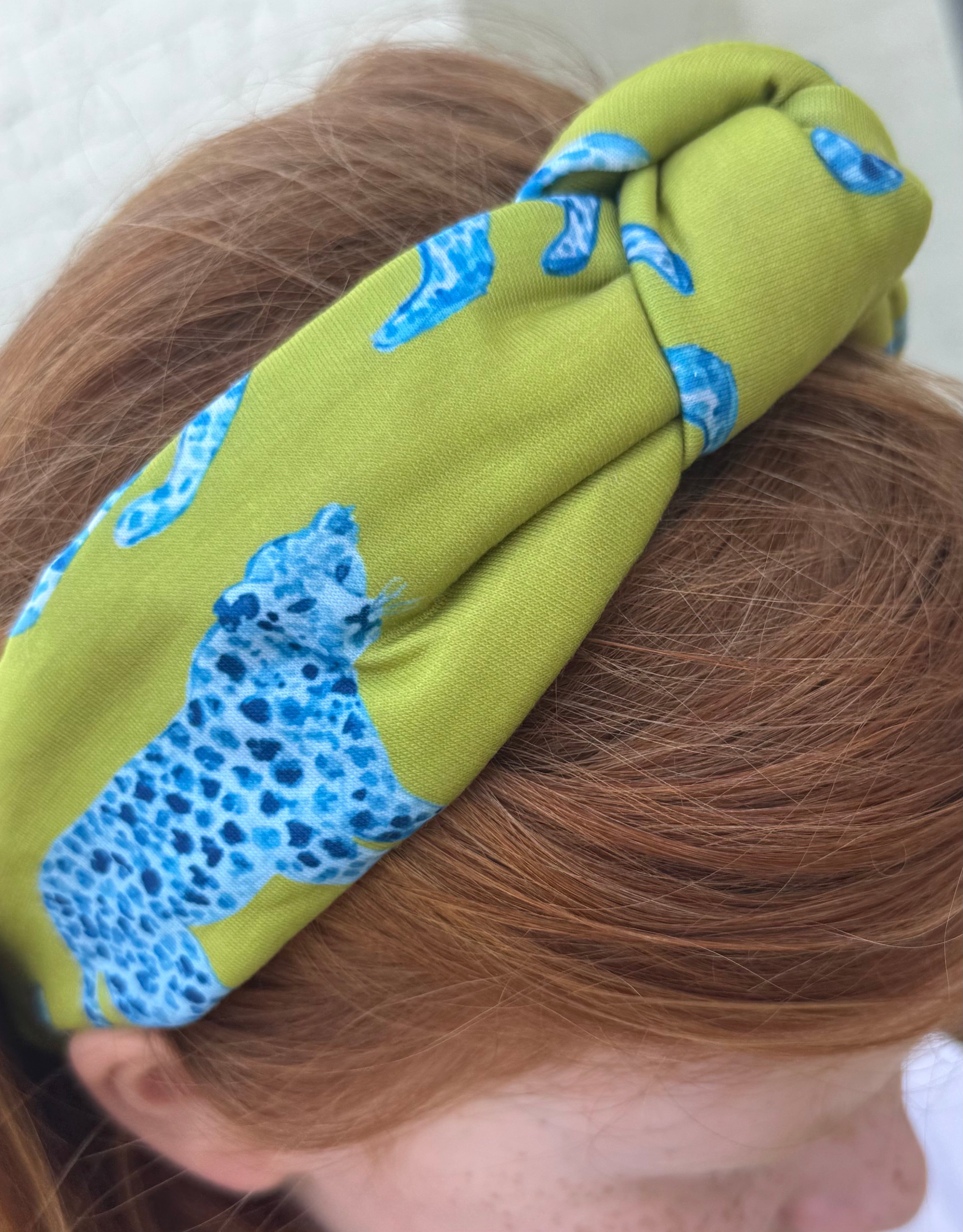 Jaguar Print headband