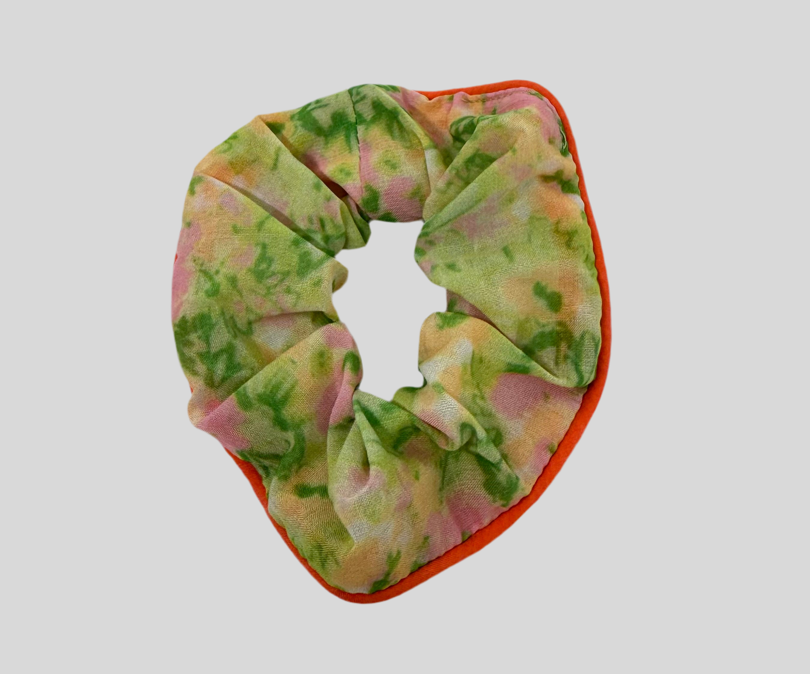 Floral scrunchies