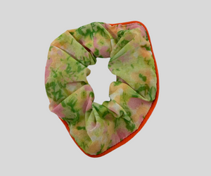 Floral scrunchies