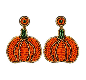 Pumpkin earrings