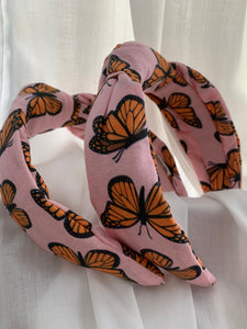 Catching Butterflies knotted headband