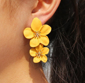 Double the Dogwoods earrings