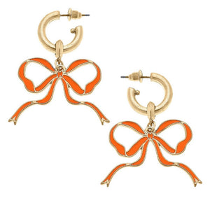 Color me Pretty bow earrings