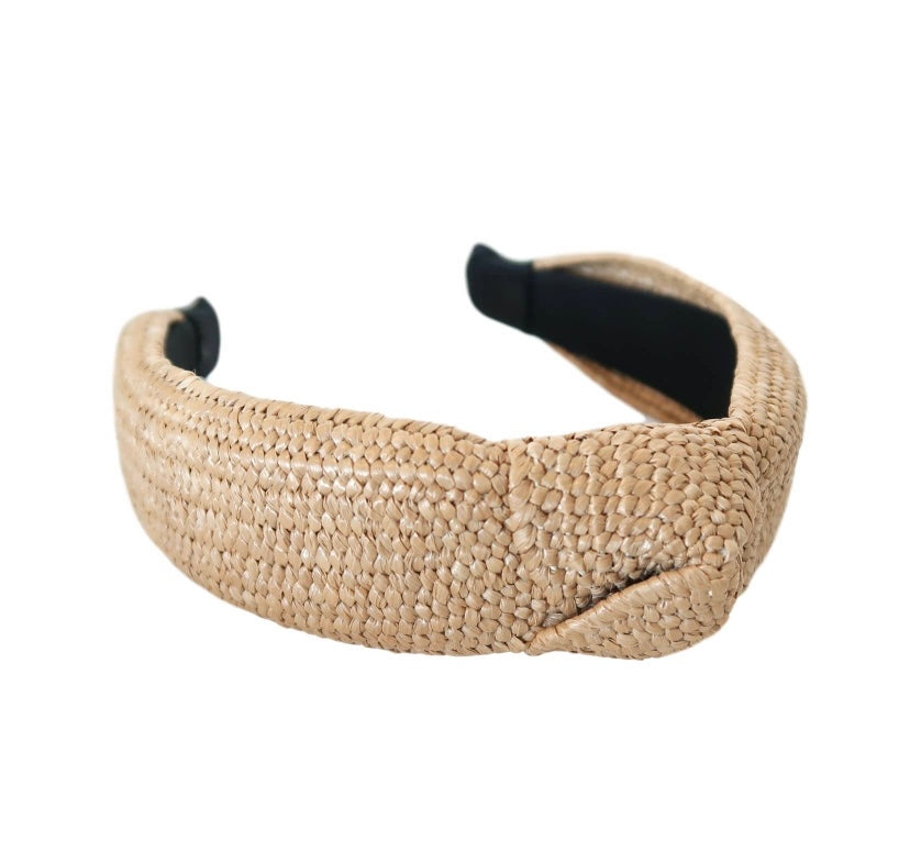 Raffia headband