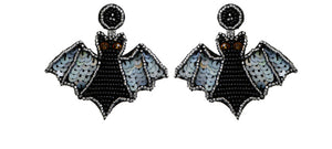 Batty Beaded Earrings