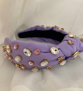 Lavender Love Embellished headband