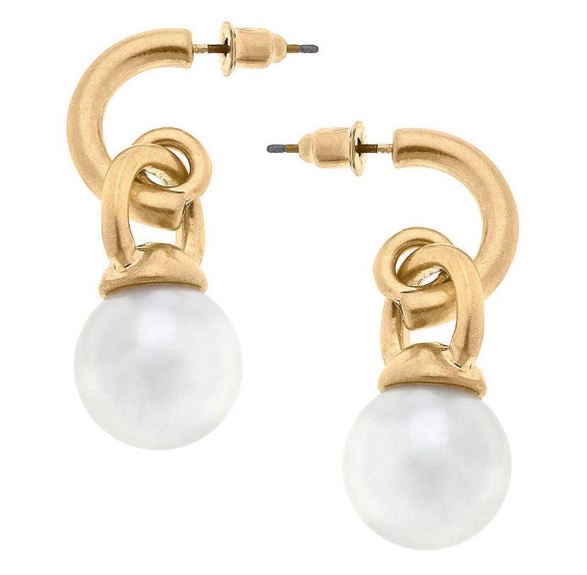 Drop Pearl earrings