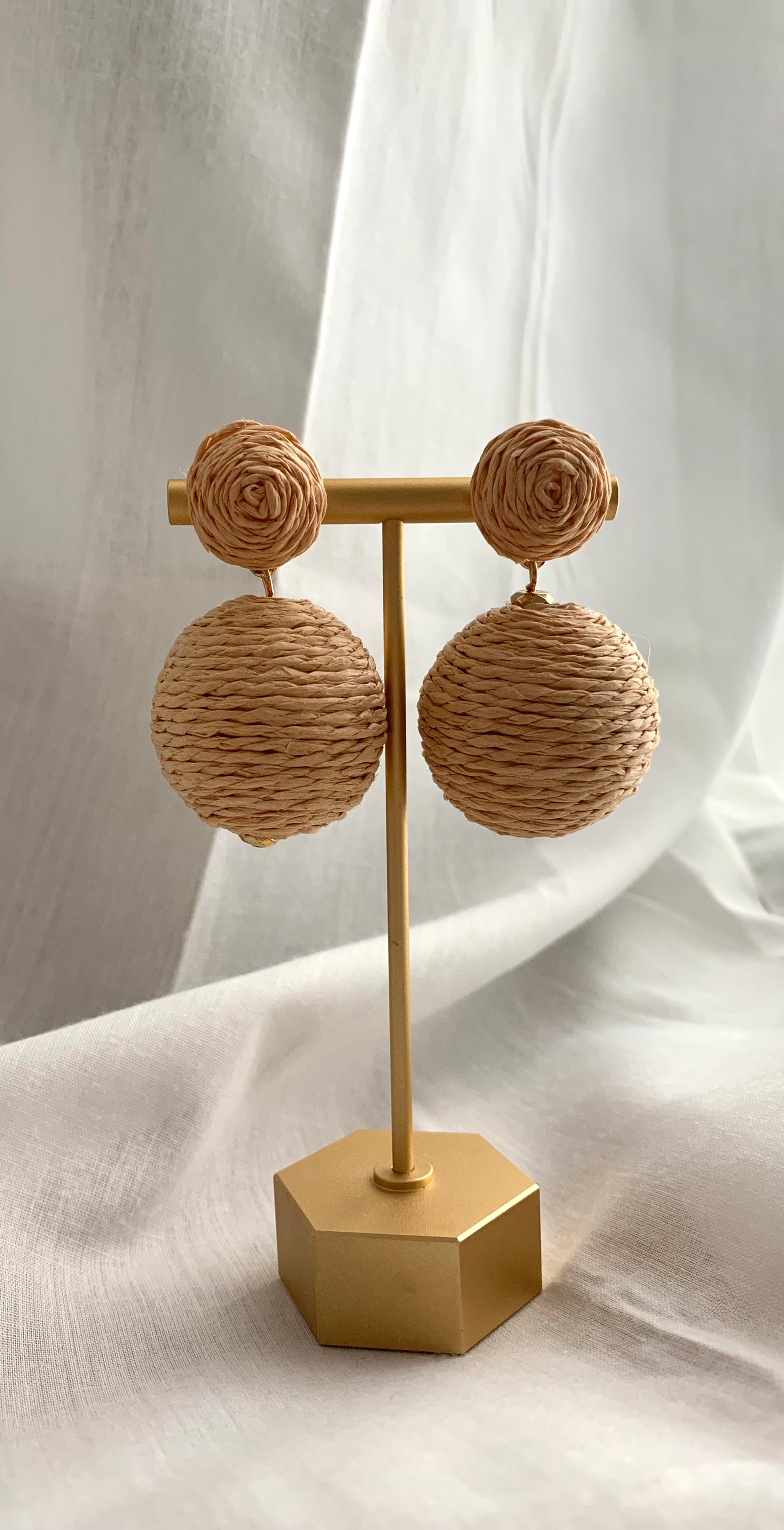 Pom Pom earrings