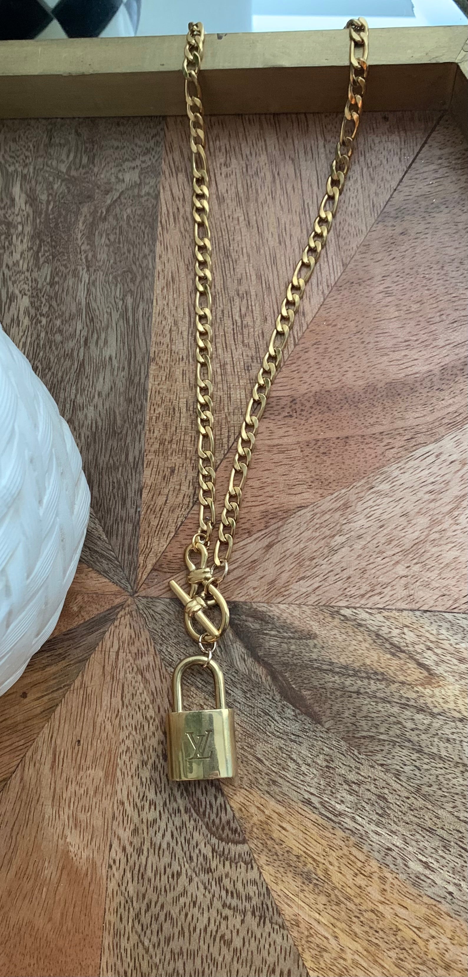 Louis Vuitton, Jewelry, Authentic Lv Lock Pendant